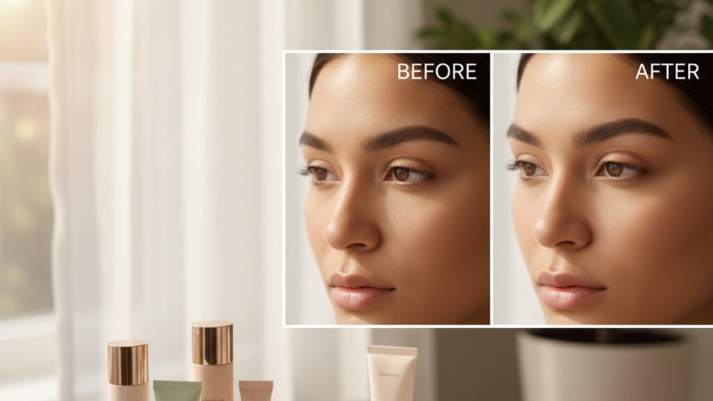 Blog Post: can permanent makeup cover scars - Professional illustration