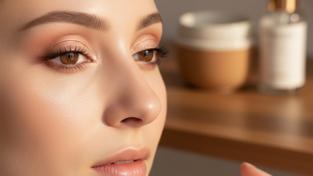 Blog Post: when can i wear makeup after permanent eyeliner - Professional illustration