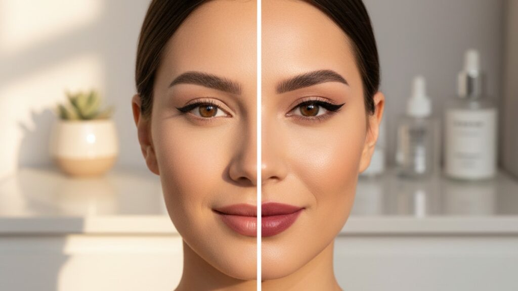 Blog Post: does permanent makeup need touchups - Professional illustration
