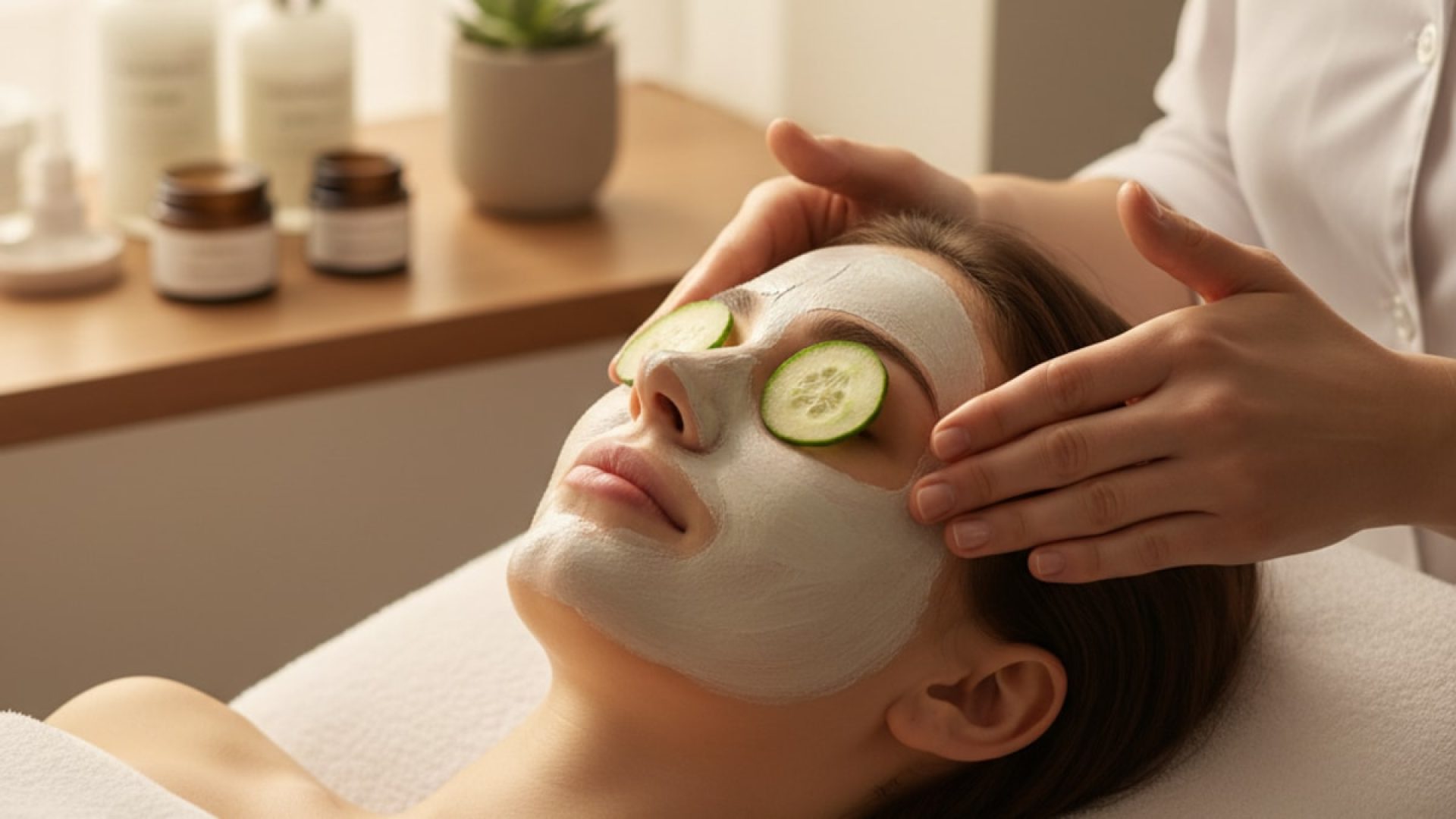 Blog Post: Are Facials Good for Your Skin - Professional illustration