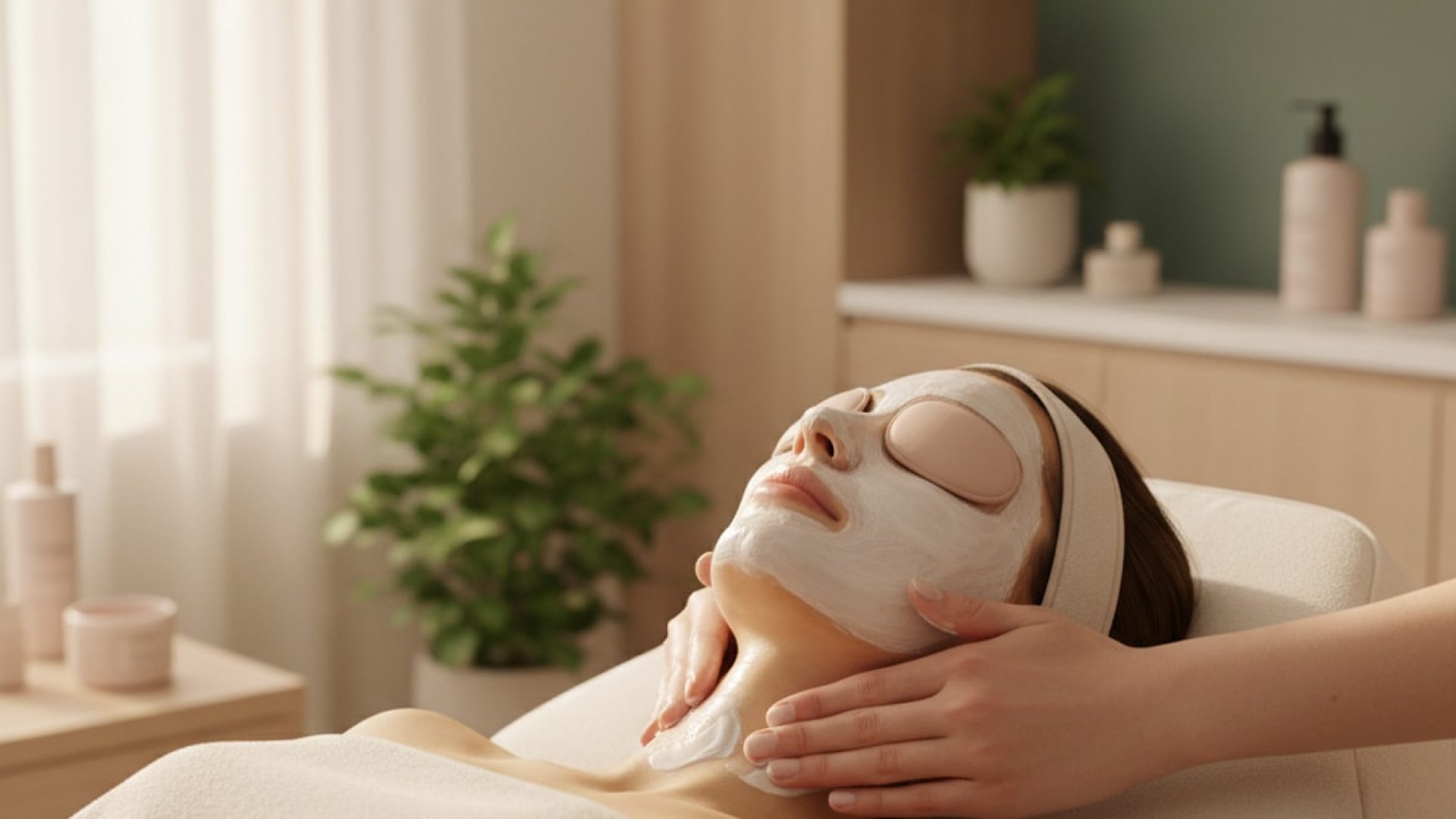 Blog Post: Where to Get a Facial Near Me - Professional illustration