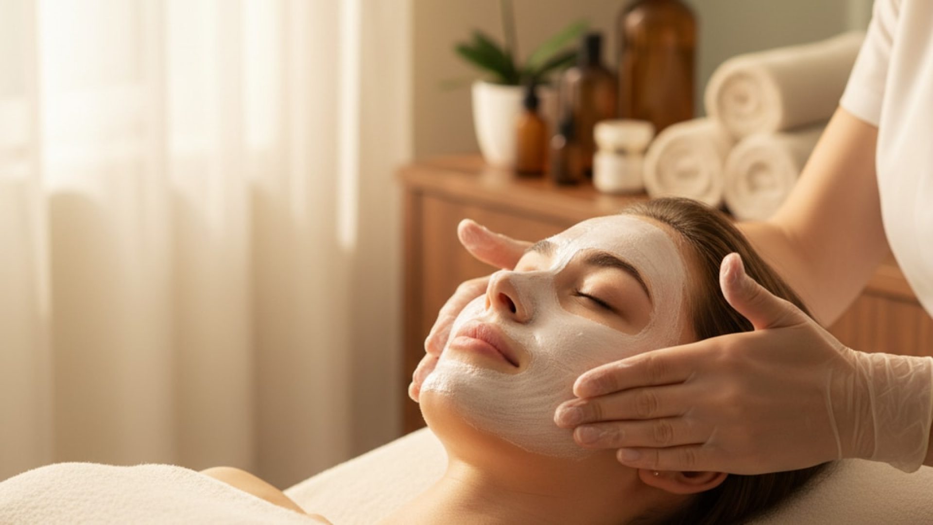 Blog Post: How Often Should You Get a Facial - Professional illustration
